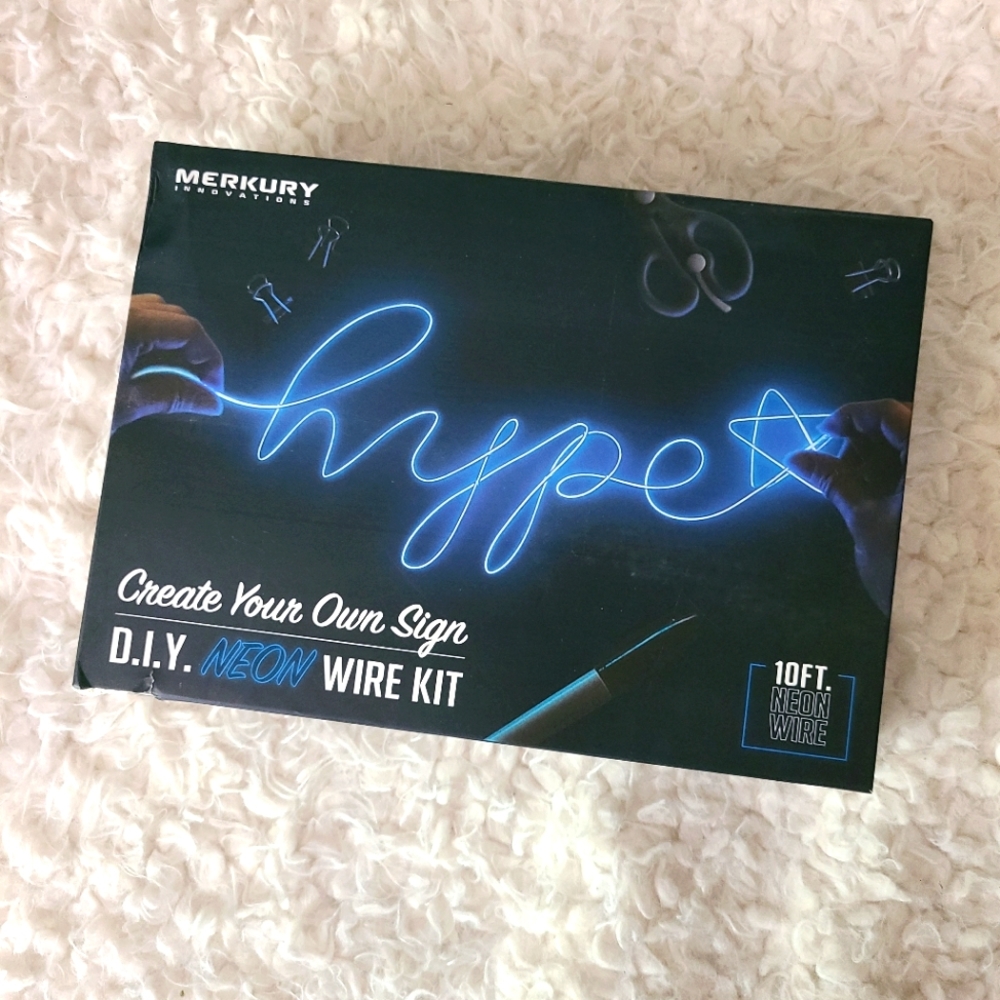 🌻🆕️ merkury innovations • diy neon sign kit
